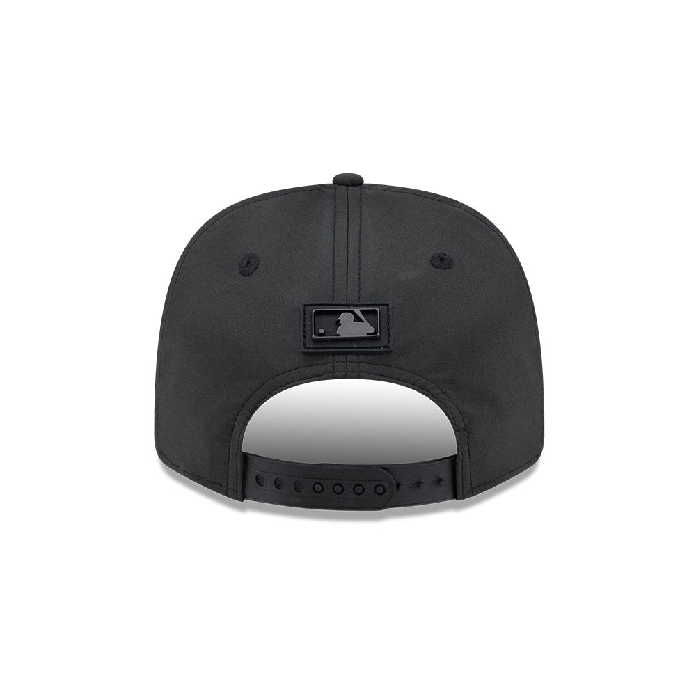 Los Angeles Dodgers New Era 2026 Clubhouse 9SEVENTY Stretch Snap Adjustable Hat-Black Tonal product image 4, provided for