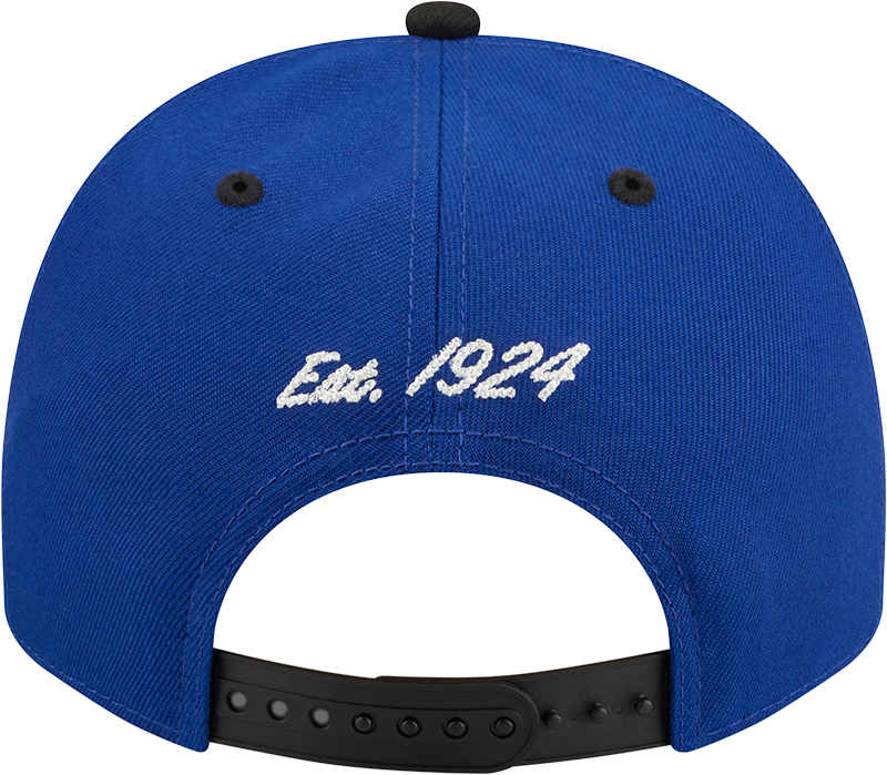 Duke Blue Devils New Era Blue A-Frame 9FIFTY Snapback Hat-Mascot Logo product image 4, provided for visual reference and