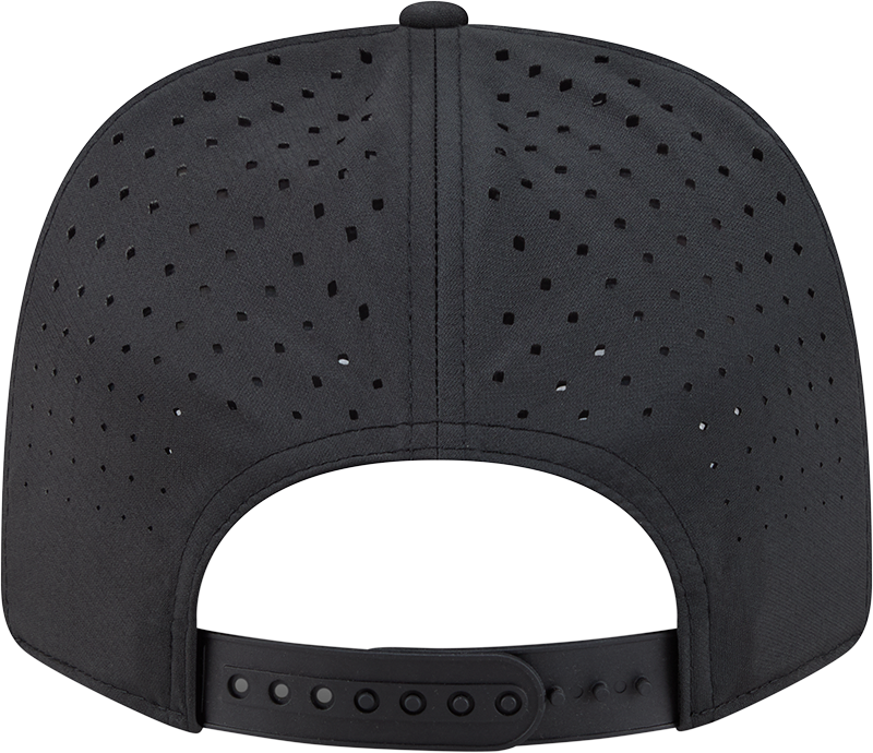 Chicago Blackhawks New Era Black Rope 9SEVENTY Stretch-Snap Adjustable Hat product image 4, provided for visual reference
