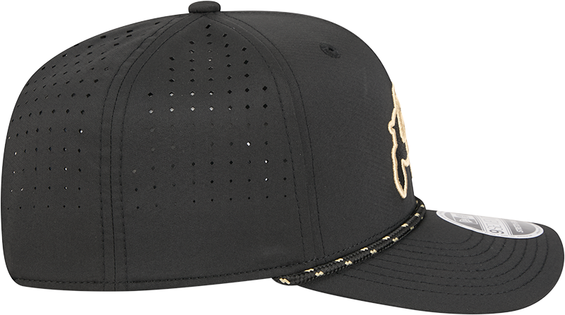 Colorado Buffaloes New Era Black Rope 9SEVENTY Stretch-Snap Adjustable Hat product image 7, provided for visual reference
