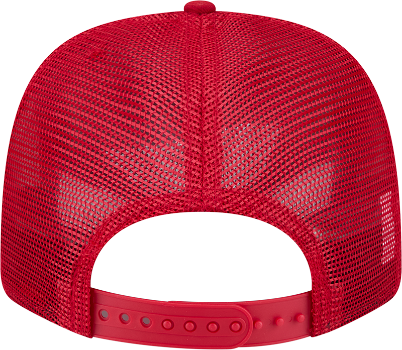 Chicago Blackhawks New Era Red 9SEVENTY Trucker Hat for Men product image 4, provided for visual reference and product