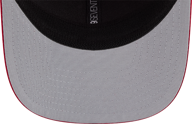Chicago Blackhawks New Era Red 9SEVENTY Trucker Hat for Men product image 5, provided for visual reference and product