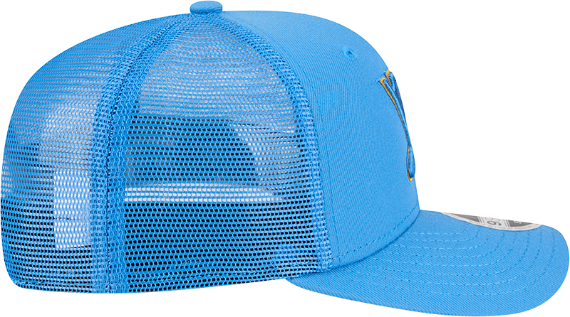 St. Louis Blues New Era Royal New Era 9SEVENTY Trucker Hat for Men product image 5, provided for visual reference and