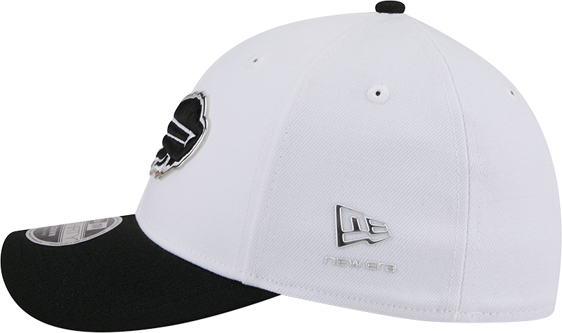 Buffalo Bills New Era White/Black 2026 NFL Draft 39THIRTY M-Crown Flex Hat product image 4, provided for visual reference
