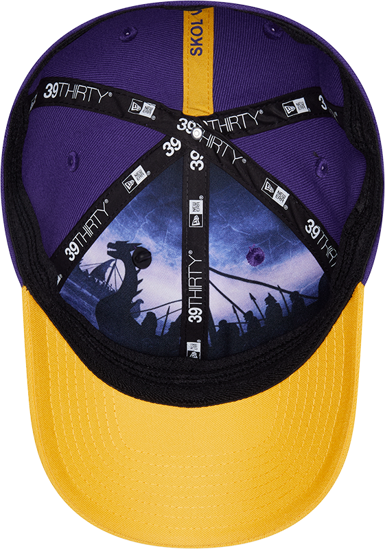 Minnesota Vikings New Era Purple/Yellow 2026 NFL Draft 39THIRTY M-Crown Flex Hat product image 6, provided for visual