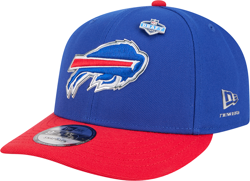 Buffalo Bills New Era Royal 2026 NFL Draft 9FIFTY Snapback Adjustable Hat product image 1, provided for visual reference and