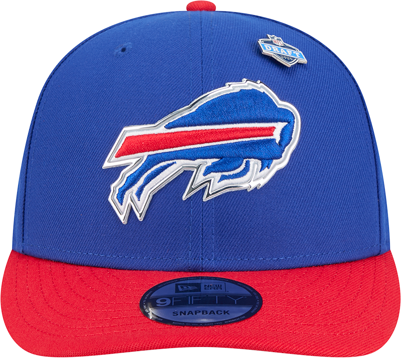 Buffalo Bills New Era Royal 2026 NFL Draft 9FIFTY Snapback Adjustable Hat product image 2, provided for visual reference and