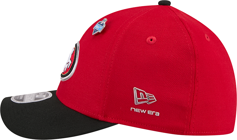 San Francisco 49ers New Era Red/Black 2026 NFL Draft 39THIRTY M-Crown Flex Hat product image 4, provided for visual