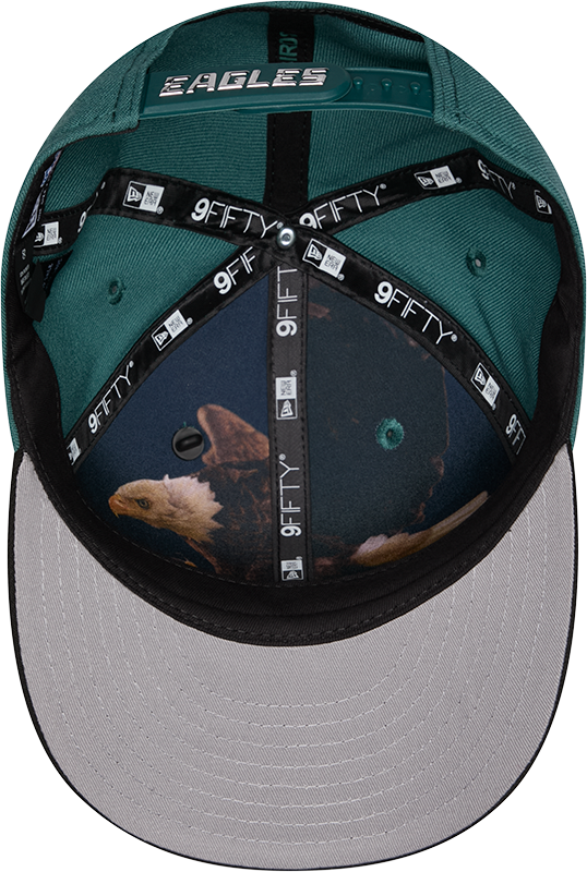 Philadelphia Eagles New Era Green 2026 NFL Draft 9FIFTY Snapback Adjustable Hat product image 6, provided for visual