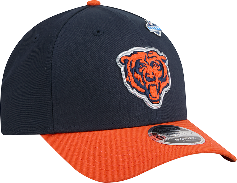Chicago Bears New Era Navy 2026 NFL Draft 9FORTY M-Crown Snapback Adjustable Hat product image 3, provided for visual