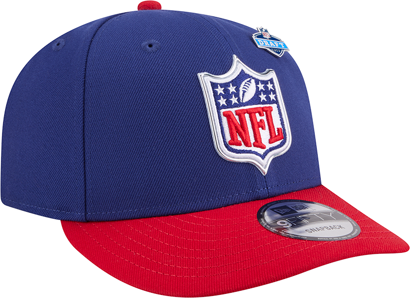 NFL Logo New Era Royal 2026 NFL Draft 9FIFTY Snapback Adjustable Hat product image 3, provided for visual reference and