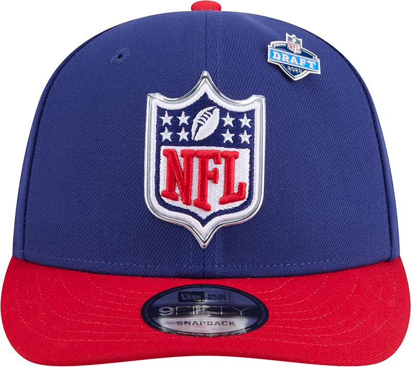 NFL Logo New Era Royal 2026 NFL Draft 9FIFTY Snapback Adjustable Hat product image 2, provided for visual reference and