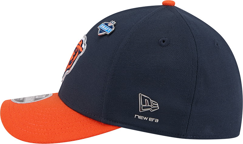 Chicago Bears New Era Navy/Orange 2026 NFL Draft 39THIRTY M-Crown Flex Hat product image 4, provided for visual reference