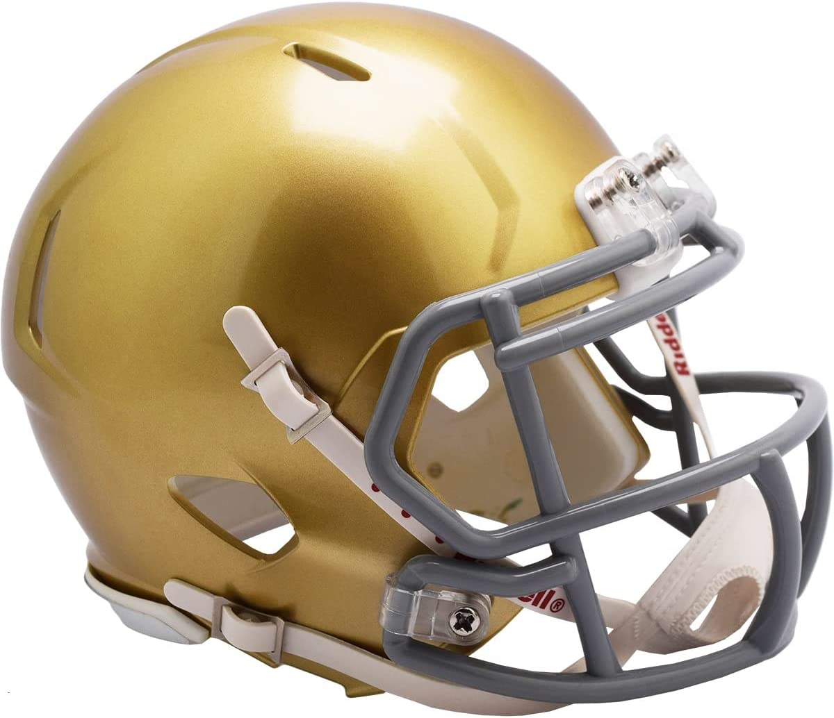 Notre Dame Fighting Irish Classic NCAA Speed Mini Helmet product image 1, provided for visual reference and product detail