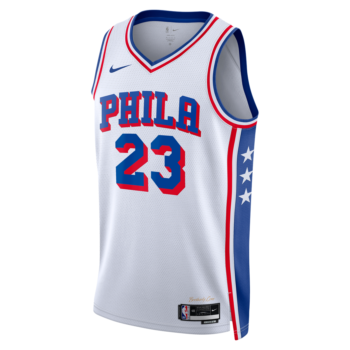 Philadelphia 76ers LeBron James Nike Association Swingman product image 3