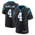 Tetairoa McMillan Carolina Panthers Nike Black Replica Game Jersey for Men product image 1, provided for visual reference