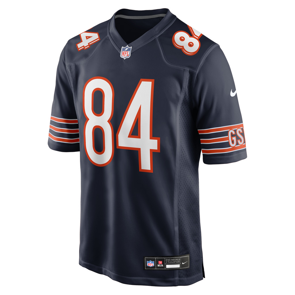 Chicago Bears Colston Loveland Nike Navy Team Color Game Jersey for Men product image 2, provided for visual reference and