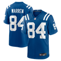 Tyler Warren Indianapolis Colts Nike Blue Replica Game Jersey for Men product image 1, provided for visual reference and