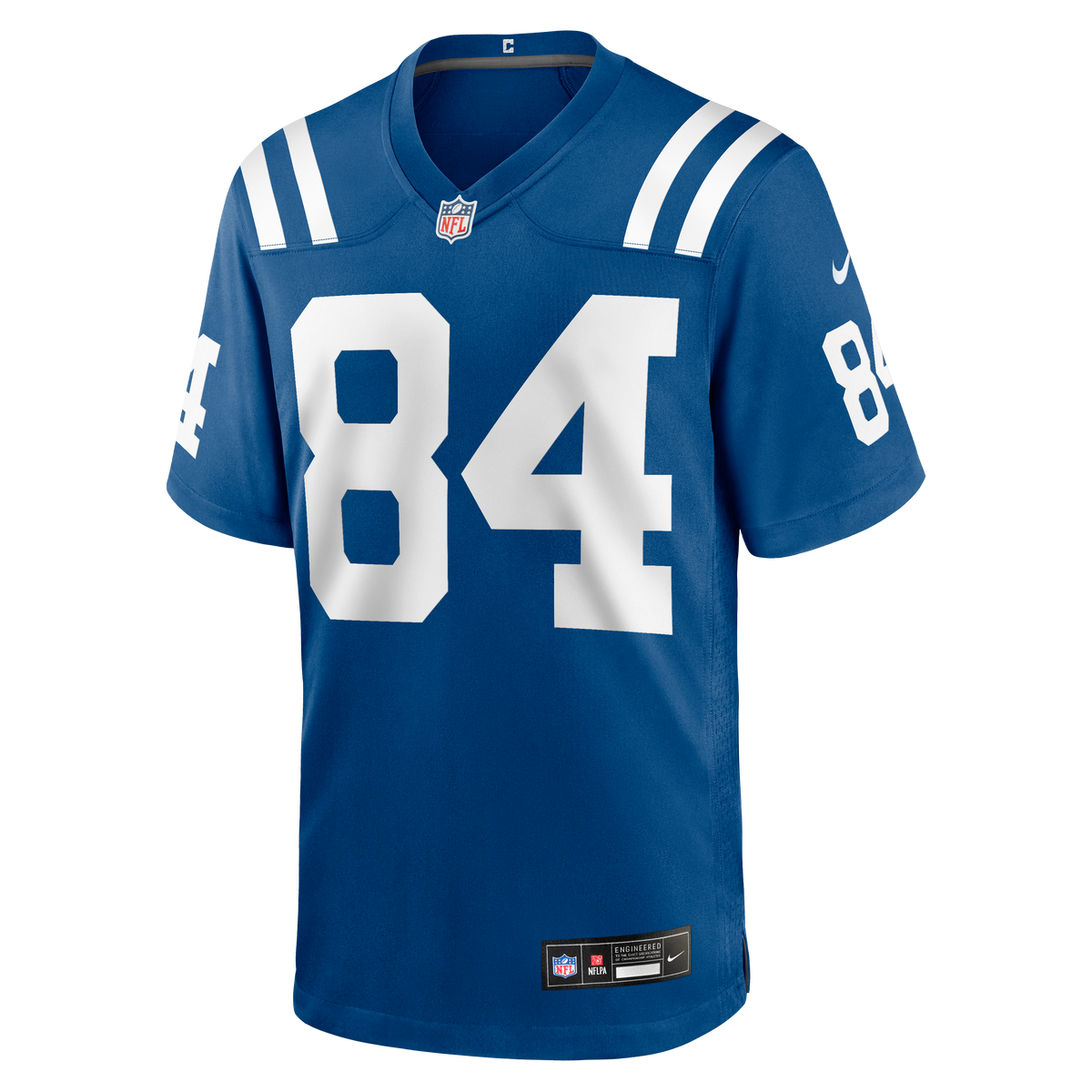 Tyler Warren Indianapolis Colts Nike Blue Replica Game Jersey for Men product image 2, provided for visual reference and