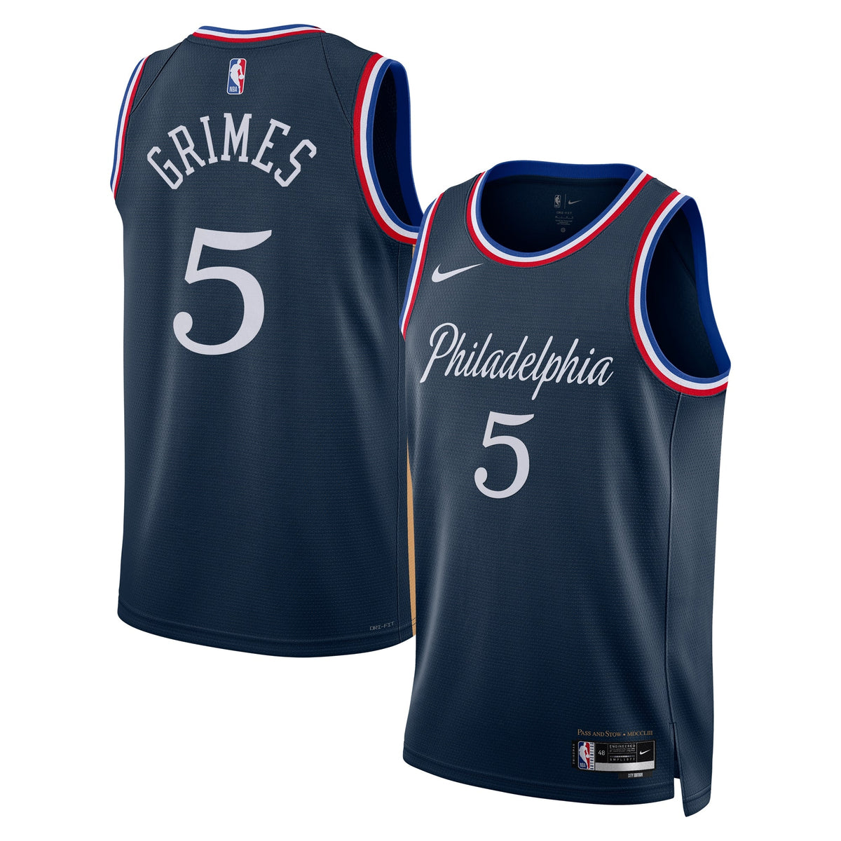 Philadelphia 76ers Quentin Grimes Nike 2025/26 City product image 1