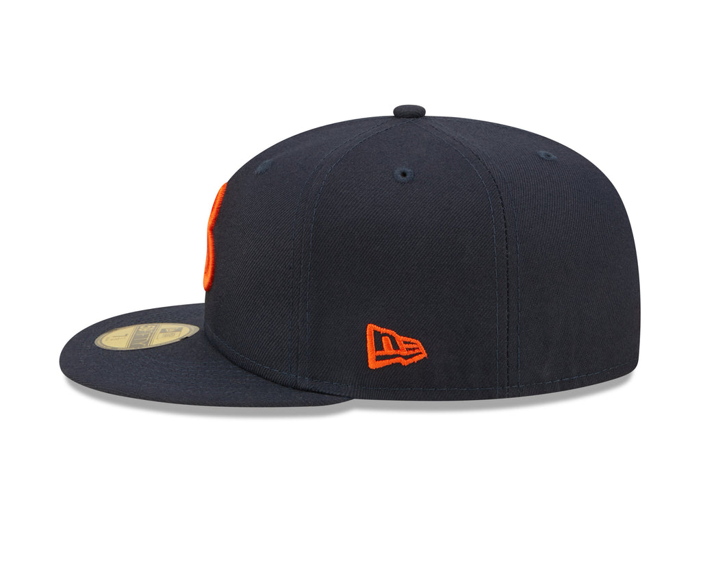 Chicago Bears "B" Logo Nightshift Navy Traditions New Era 59FIFTY Fitted Hat product image 5, provided for visual reference