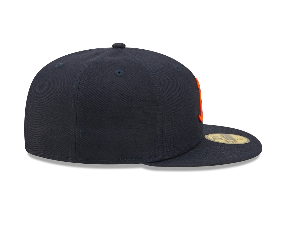 Chicago Bears "B" Logo Nightshift Navy Traditions New Era 59FIFTY Fitted Hat product image 6, provided for visual reference