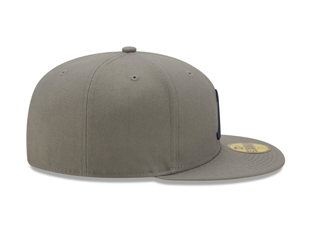 Chicago Bears "B" Logo Storm Gray New Era 59FIFTY Fitted Hat product image 5, provided for visual reference and product