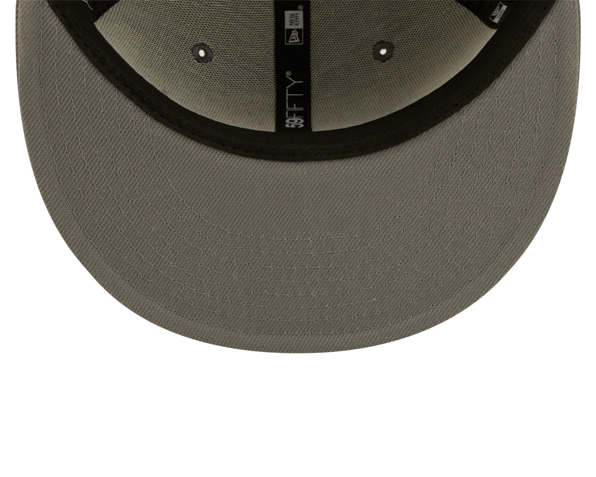 Chicago Bears "B" Logo Traditions Storm Gray New Era 59FIFTY Fitted Hat product image 6, provided for visual reference and