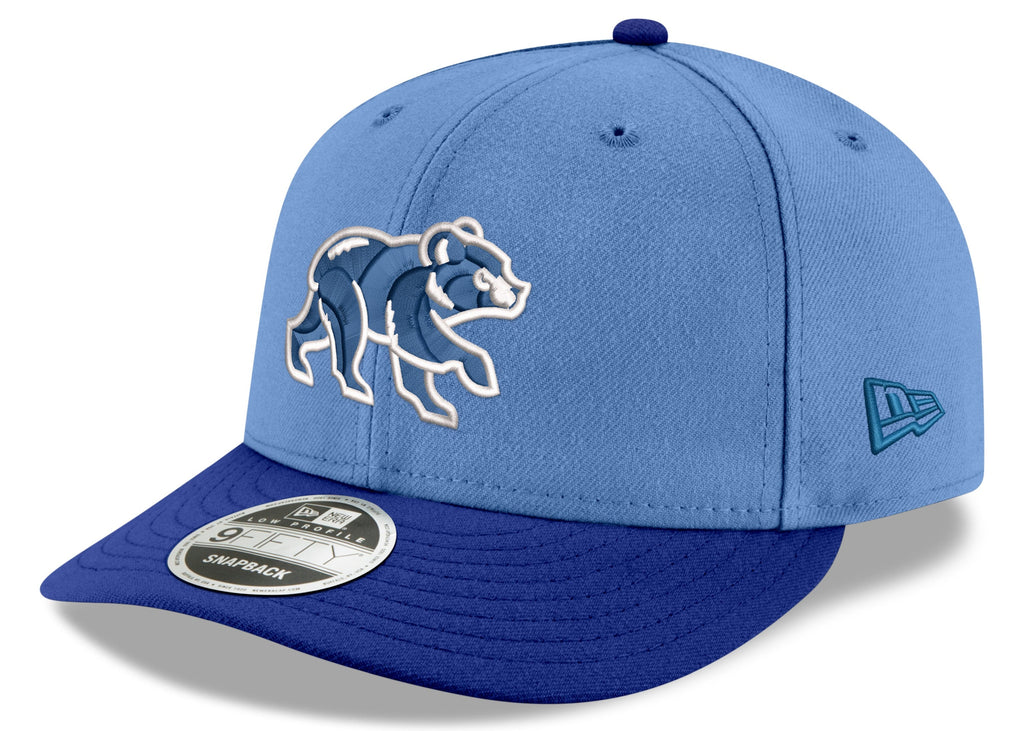Chicago Cubs New Era Sky Blue/Royal Spring Training Bear Low Profile 9FIFTY Snapback Adjustable Hat product image 1,