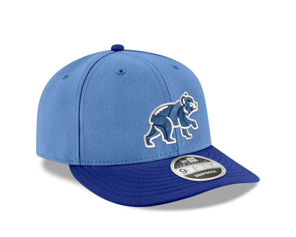 Chicago Cubs New Era Sky Blue/Royal Spring Training Bear Low Profile 9FIFTY Snapback Adjustable Hat product image 3,
