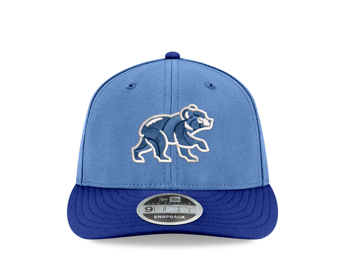 Chicago Cubs New Era Sky Blue/Royal Spring Training Bear Low Profile 9FIFTY Snapback Adjustable Hat product image 2,
