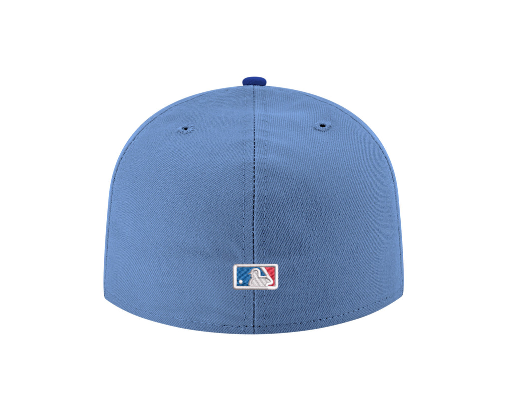 Chicago Cubs Sky Blue/Royal Spring Training Bear New Era 59FIFTY Fitted Hat product image 4, provided for visual reference
