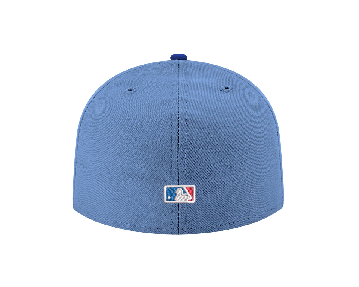 Chicago Cubs Sky Blue/Royal Spring Training Bear New Era 59FIFTY Fitted Hat product image 4, provided for visual reference