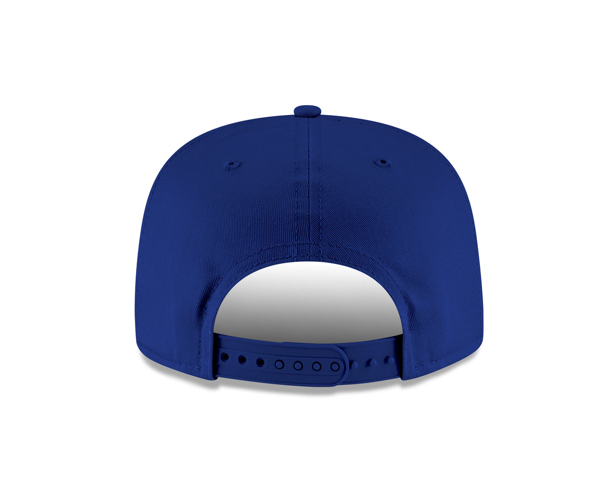 Chicago Cubs New Era Royal Blue Spring Training Bear Golfer Snapback Adjustable Hat product image 4, provided for visual