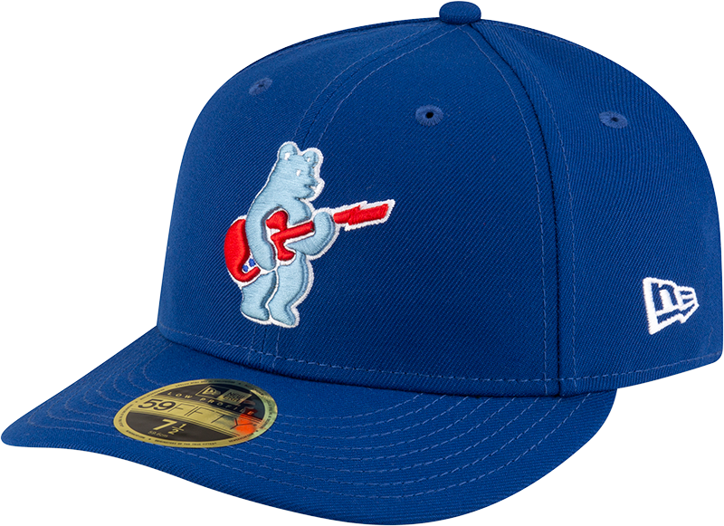 Chicago Cubs New Era Royal Alternate Low Profile Guitar Bear BP 59FIFTY Fitted Hat for Men product image 1, provided for