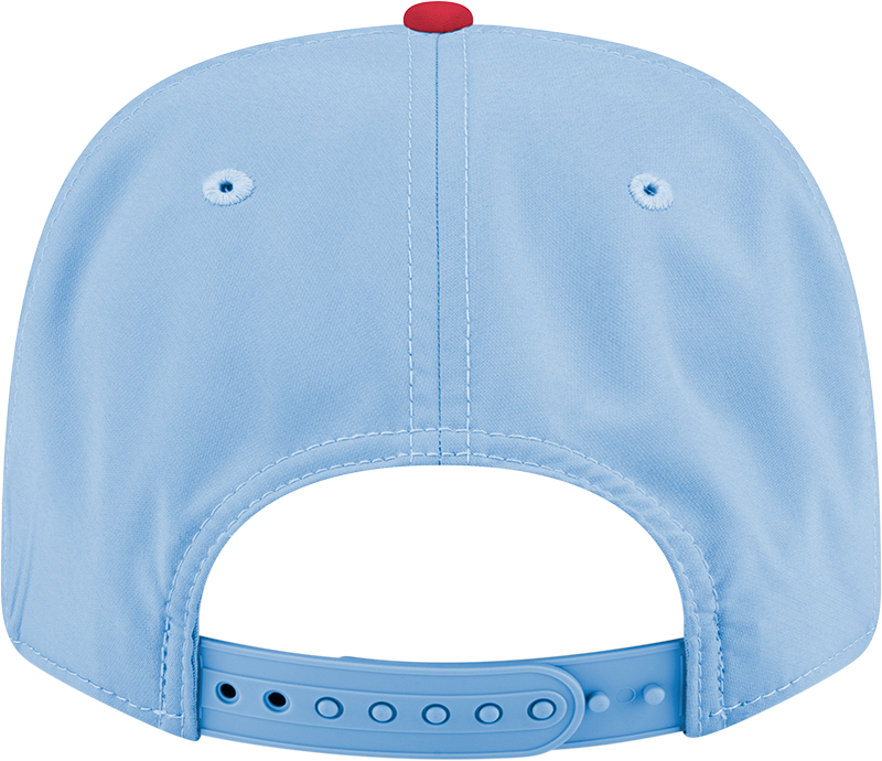 Chicago Cubs New Era Alternate 2 Chrome/ Sky Blue 9SEVENTY Hat product image 4, provided for visual reference and product