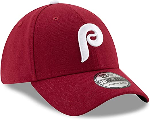 New Era Maroon Philadelphia Phillies Alternate 2 Team Classic 39THIRTY Flex Hat for Men product image 3, provided for visual