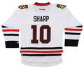 Chicago Blackhawks Mens Patrick Sharp Premier Road Jersey product image 1, provided for visual reference and product detail