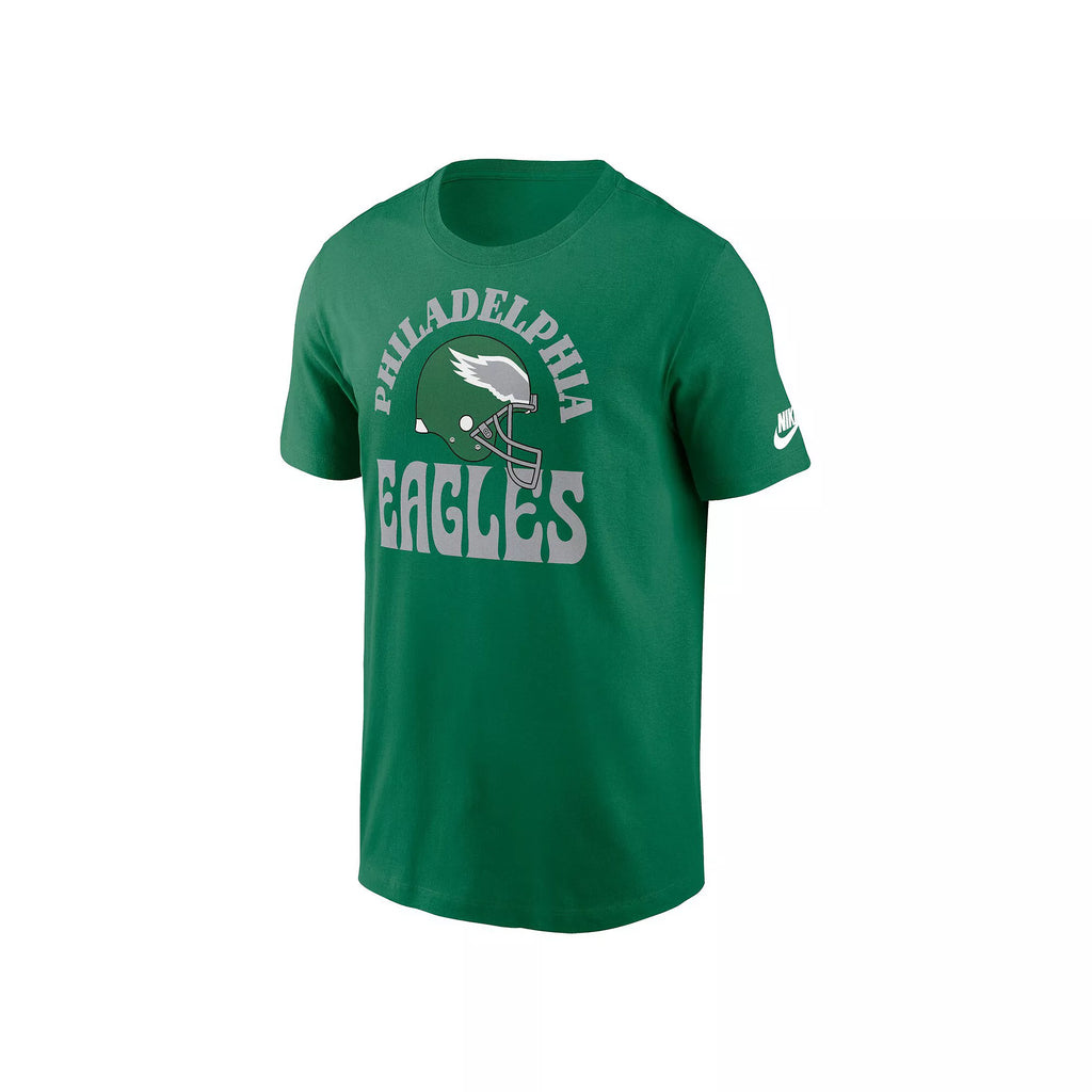 Nike Kelly Green Philadelphia Eagles Rewind Groove Essential T-Shirt for Men product image 2, provided for visual reference