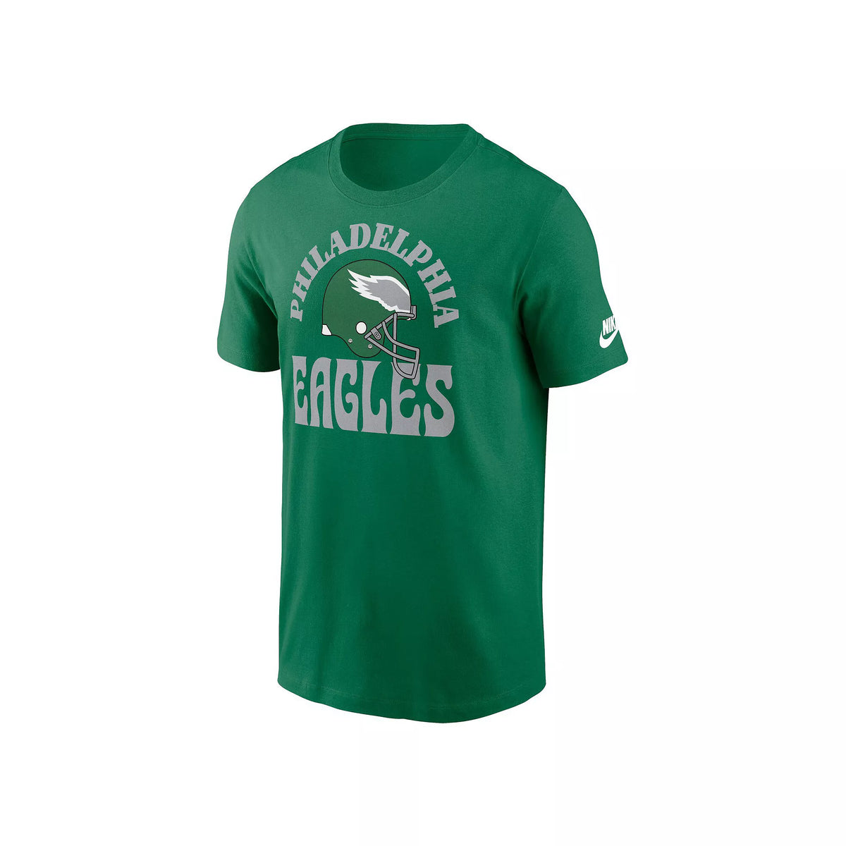 Nike Kelly Green Philadelphia Eagles Rewind Groove Essential T-Shirt for Men product image 2, provided for visual reference