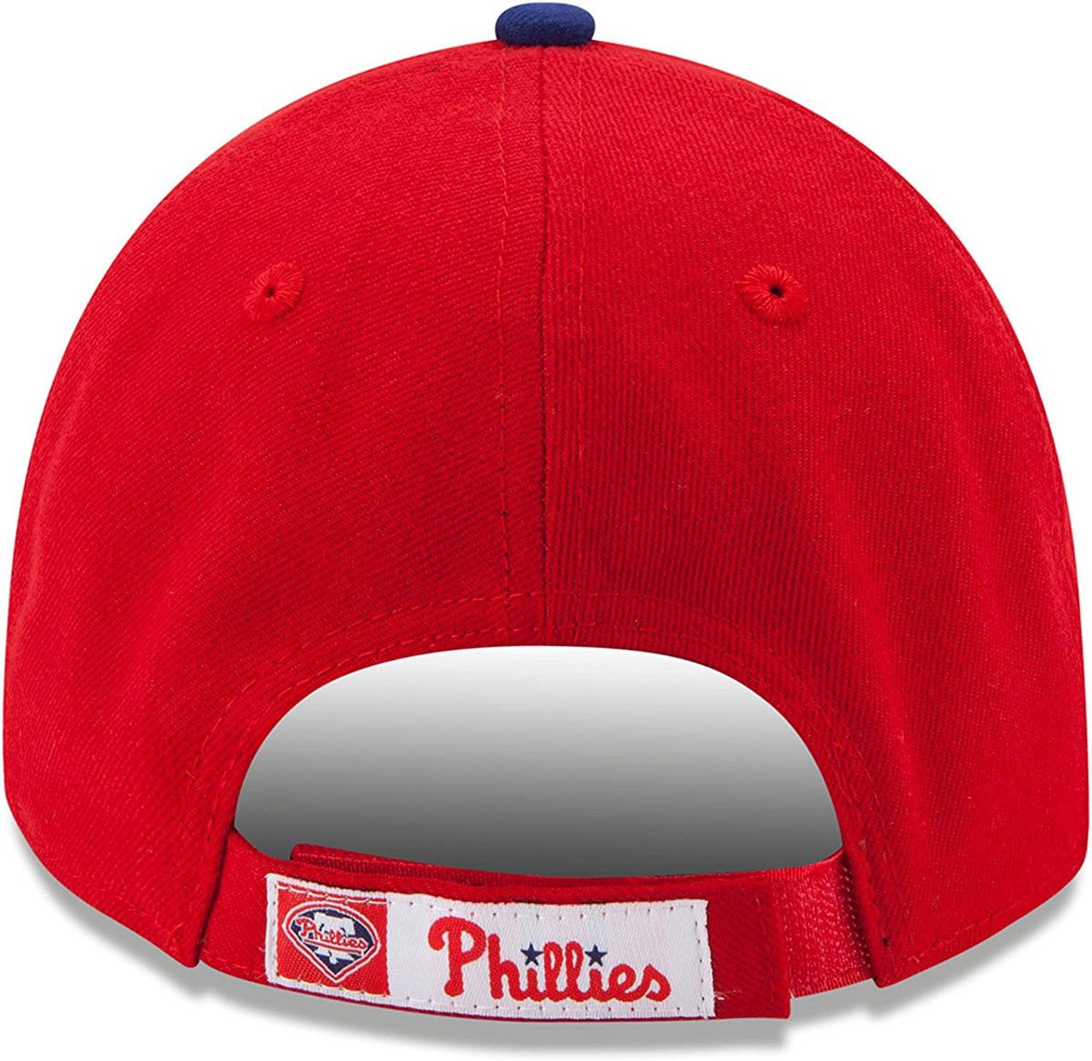 Youth Philadelphia Phillies New Era MLB The League Red 9FORTY Adjustable Cap product image 4, provided for visual reference