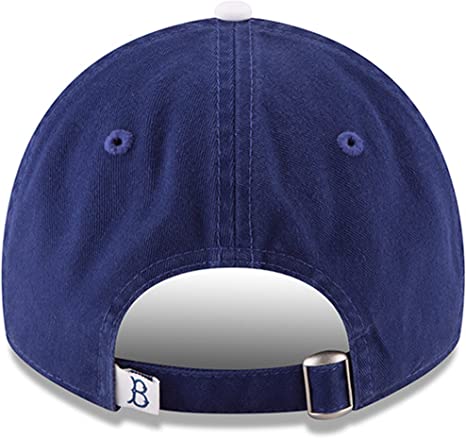 Brooklyn Dodgers New Era Royal Game Replica Core Classic 9TWENTY Adjustable Hat for Men product image 4, provided for visual