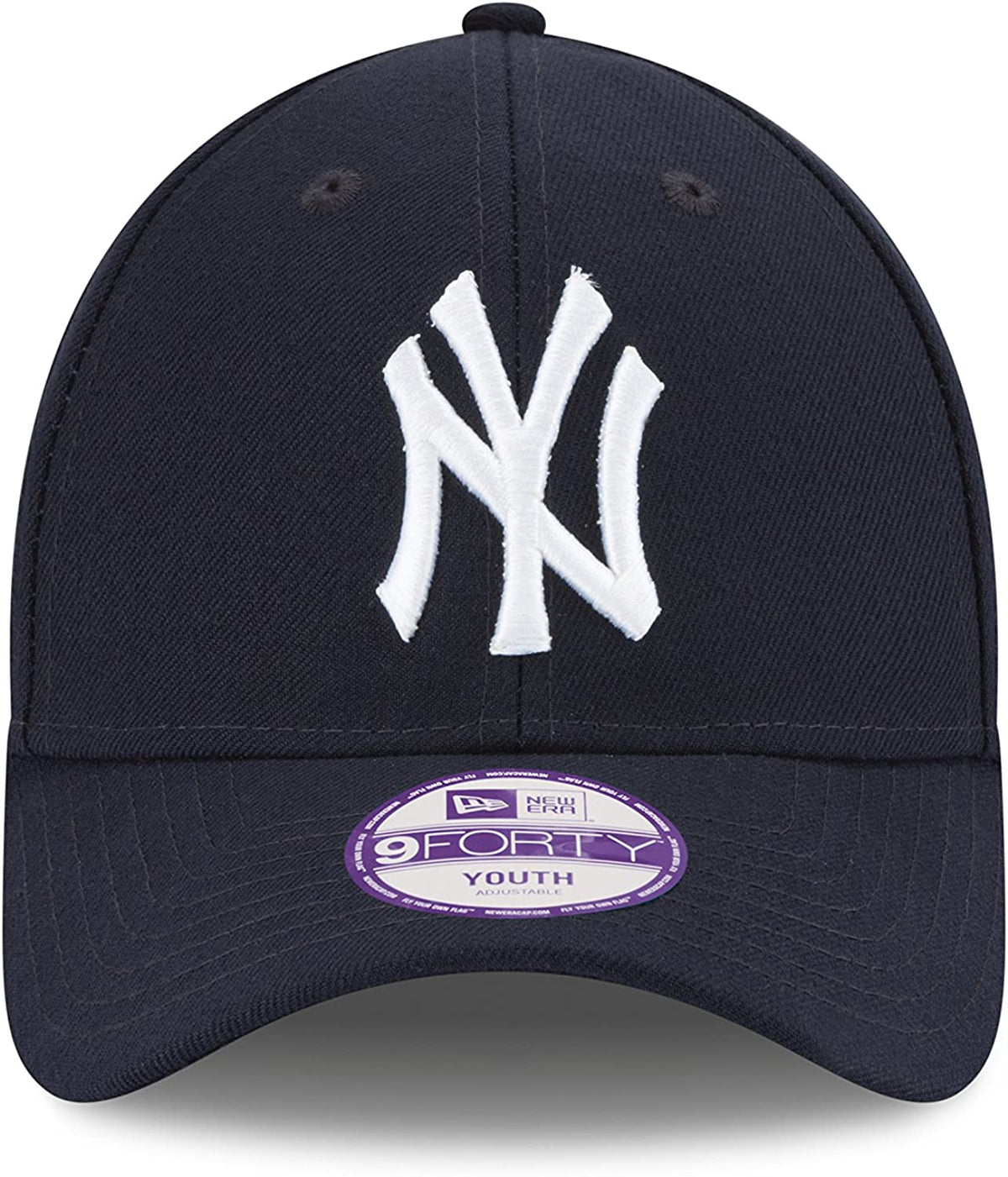 Youth New York Yankees New Era MLB The League Navy 9FORTY Adjustable Cap product image 2, provided for visual reference and