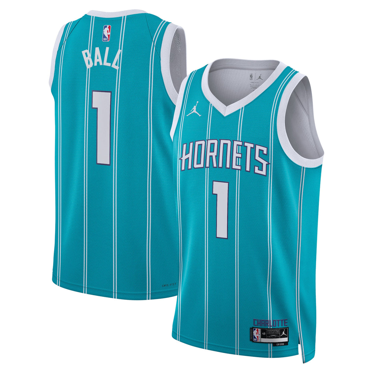 Charlotte Hornets Jordan Icon Swingman Jersey - LaMelo Ball product image 1