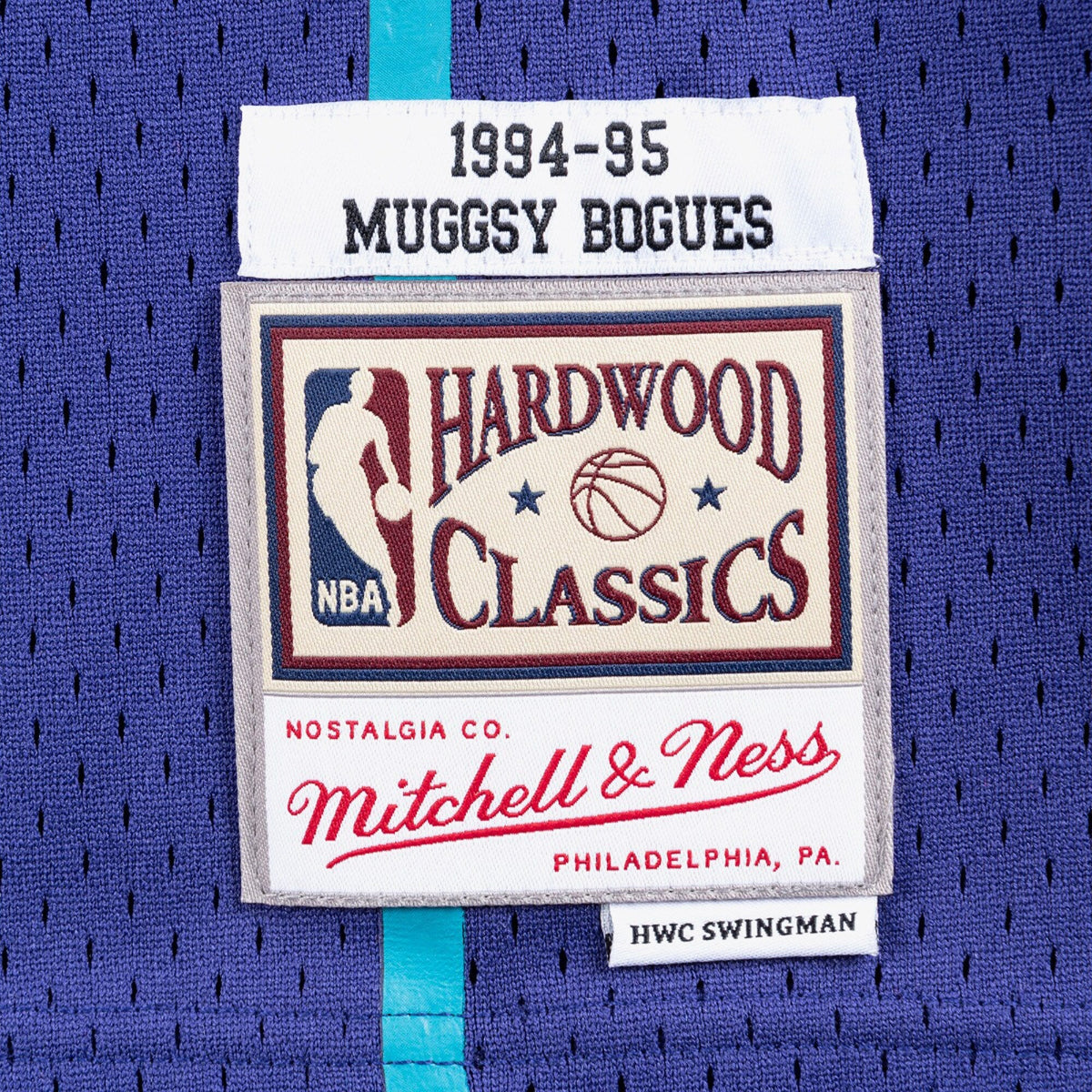 Charlotte Hornets Mitchell & Ness Muggsy Bogues 1994 product image 5