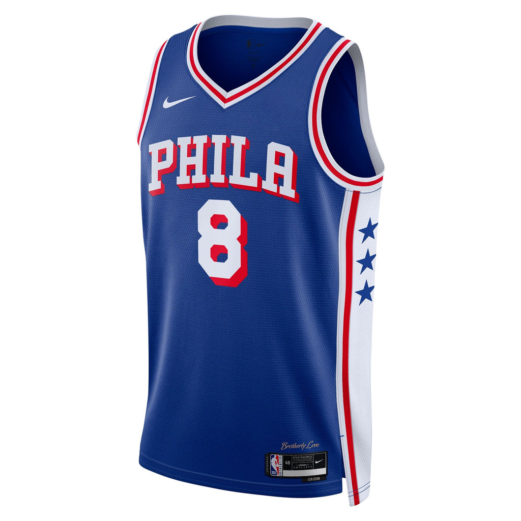 Philadelphia 76ers Paul George Nike Icon Swingman Jersey product image 3
