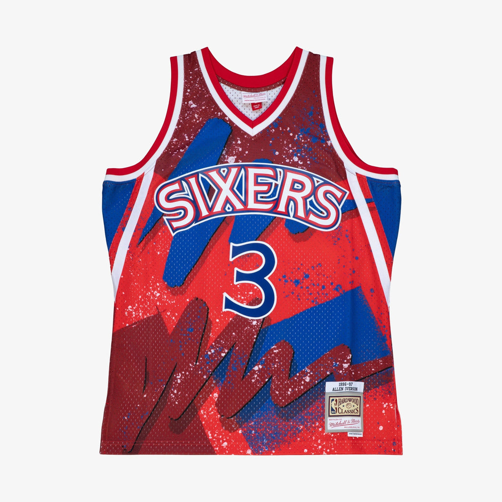 Philadelphia 76ers Allen Iverson Mitchell & Ness 1996 Hyper product image 3