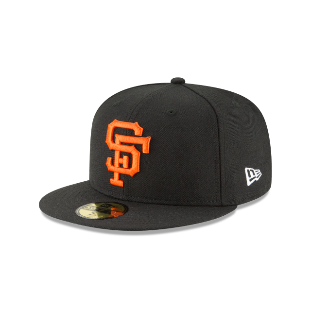 San Francisco Giants New Era 1958 Cooperstown Collection Black 59FIFTY Fitted Hat product image 1, provided for visual