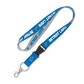Detroit Lions 1" Lanyard with Detachable Buckle By Wincraft product image 1, provided for visual reference and product