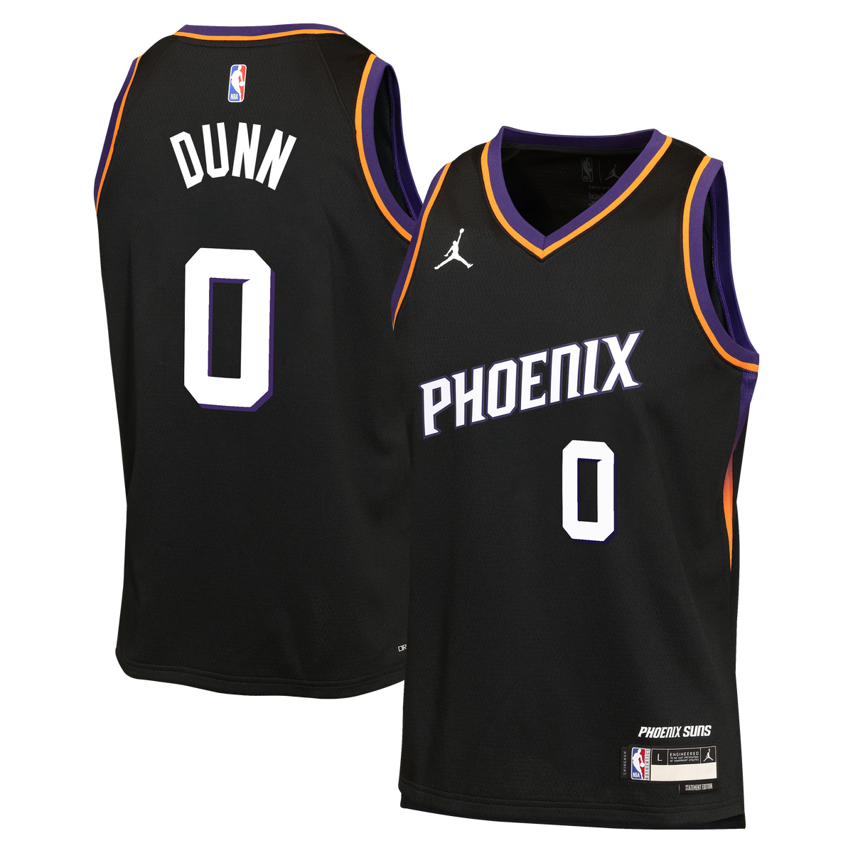 Phoenix Suns Jordan Brand Statement Edition Jersey - Black product image 2